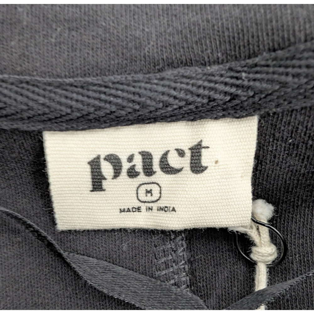 NWT Pact Airplane Relaxed Blazer Cardigan Sz M 100% Organic Travel Comfort - Picture 5 of 10
